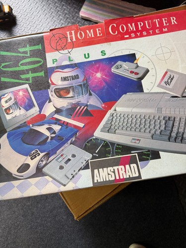 Amstrad cpc 464 plus with - amstrad,