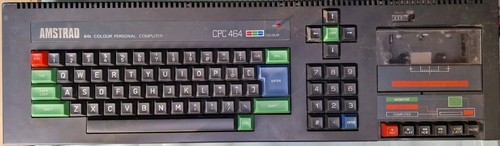 Retro amstrad cpc 464 - amstrad,