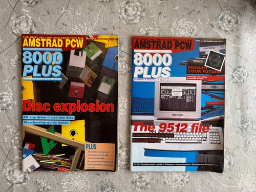 Vintage amstrad pcw 8000 plus - amstrad,