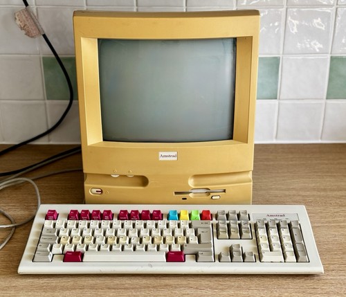 Amstrad pcw16 vintage computer - pcw16,