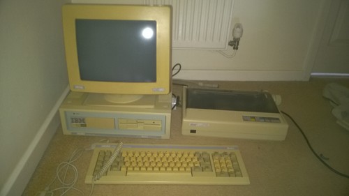 Amstrad pc1640 with ega - pc1640,
