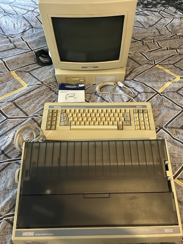 Vintage amstrad pcw 9512 - vintage,
